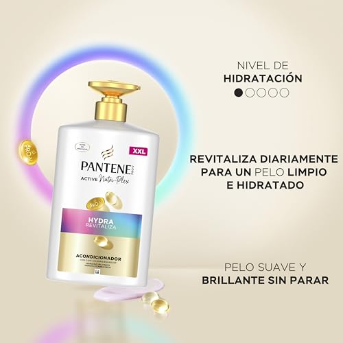 Miniatura 3 de Pantene Pro-V Hydra Revitaliza Champú 1L + Acondicionador 800ml Pelo Seco