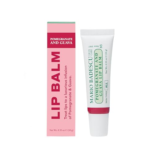 Image of Mario Badescu Moisturizing Lip Balm for Dry Cracked Lips, Infused with Coconut Oil and Shea Butter, Ultra-Nourishing Lip Care Moisturizer for Soft, Smooth and Supple Lips