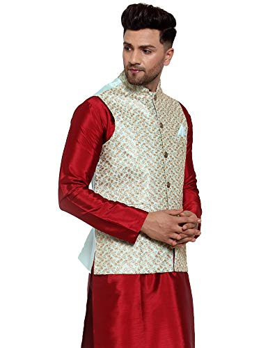Image of Jompers Men Embroidered Waistcoats /Nehru jeckets.