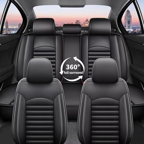 Housses de siège Ford Flex 2012-2019 de qualité supérieure noir - 7