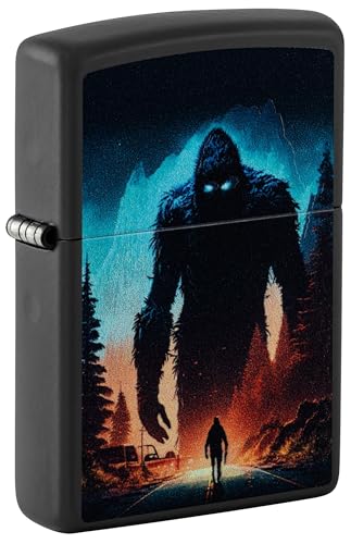 Encendedor Zippo Sasquatch Black Matte 46912 miniatura 1