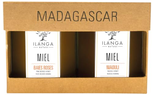 Ilanga Nature - Coffret Cadeau - Duo de Miels 250g | Madagascar