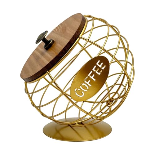 Porte-capsules expresso moderne grande capacité avec panier de rangement - 2