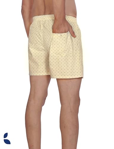 Image of Cotton Boxer Shorts for Men, Breathable, Comfortable & Lightweight (Pack of 2)