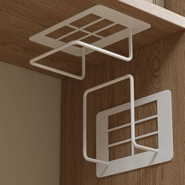 Wall Mount Router Shelf Without Drilling Installation Space Saving Organizers for Charging Remote Control Iron Materials