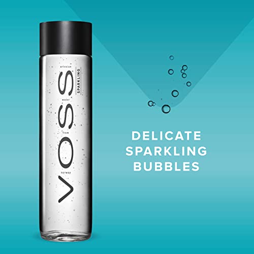 Água Mineral Natural Voss Com Gás 375ml
