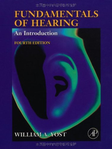 Fundamentals of Hearing: An Introduction