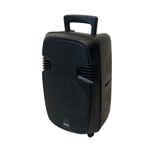 DHG Altavoz Portátil Bluetooth, Lector USB/SD, Batería Recargable, Función FM Radio, Función Karaoke