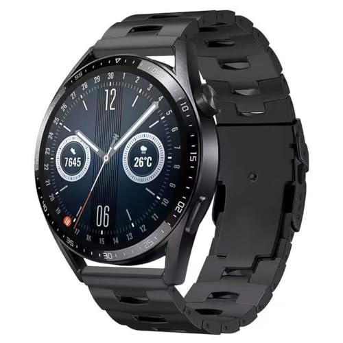 Bracelet Huawei Watch GT5 46mm en titane 22mm pour montre connectée GT4