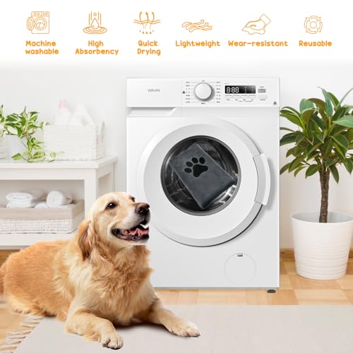 DIELOVEHUA Hundehandtuch, 100 x 50 cm Hundehandtuch Extra Saugfähig, Mikrofaser Handtuch, Schnell Trocknend, Hundehandtücher, Hunde Handtuch für Hunde, Katzen