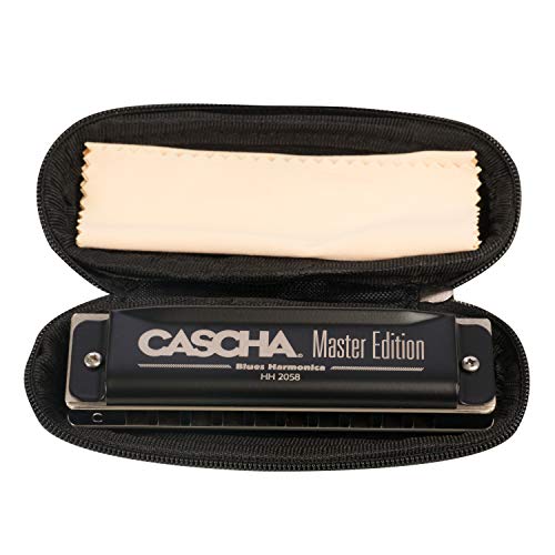 CASCHA Harmonica set pour apprendre, l’harmonica en do majeur diatonique, avec livre en allemand, étui et drap d… - Les Beatles, Paul McCartney, John Lennon, RIngo Starr, George Harrison CASCHA Harmonica set pour apprendre, l'harmonica en do majeur diatonique, avec livre en allemand, étui et drap d… – Image 6
