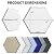 SHJADE Self-Adhesive Acoustic Panels, 12 Pcs 12" X 10" X 0.4" Sound Absorbing Panels, High Density Hexagon Acoustical Wall Padding(Silver Grey)