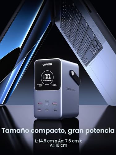Miniatura 6 de Power Bank Ugreen 300W 48000mAh Carga rápida portátil