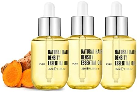 PURC Hair Growth Essential Oil, Natural Hair Density Essential Oil, Purc Oil for Hair Growth, Purc Ginger Hair Growth Oil, Savvy High Hair Growth Fast Growing for Women & Men (3PC)