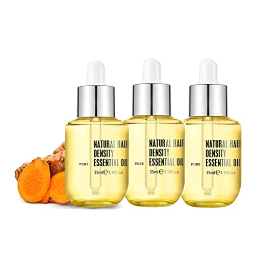 Purc Hair Growth Essential Oil, Natural Hair Density Essential Oil, Purc Oil For Hair Growth, Purc Ginger Hair Growth Oil, Savvy High Hair Growth Fast Growing For Women & Men (3Pc) #TOP1