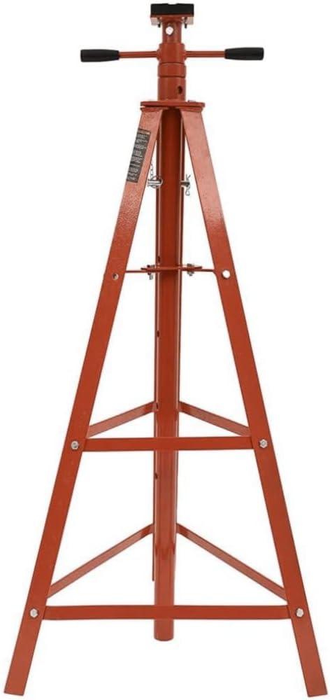 Neutron High Tripod Jack Stand Under Hoist Lift Support Chasis Stabilizer 4000 lbs (Steel)