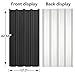 Metal Roofing Panels - Corrugated Galvanized Roof Panels Black 20 Pcs 99 ft² Waterproof Siding Panels for Outdoor House Storage Mobile Homes Patio Garages Sheds