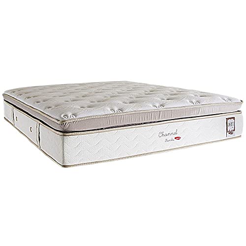 Colchão de Molas Ensacadas Casal Herval Channel Bambu, 33x138x188 cm