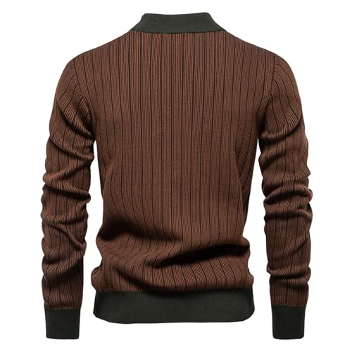 Muscularfit Mens Slim Fit Light Weight Sweaters Causal Fashion Solid Round Neck Knitted Pullover Fall Winter Knitwear Sweater4