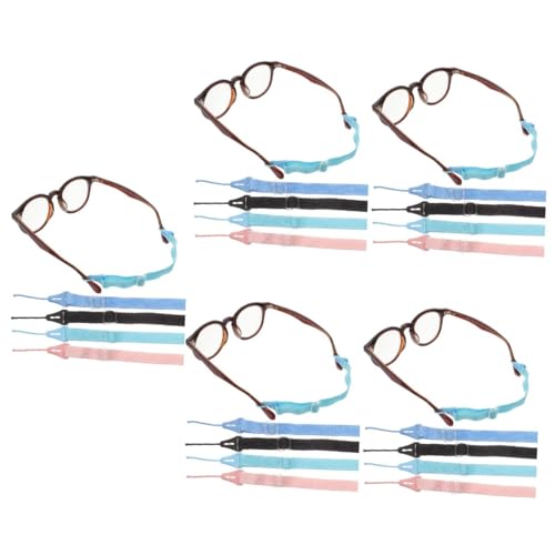 Sangles réglables pour lunettes OSALADI en cordon antidérapant flottant x20 - 5