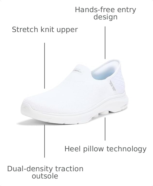 Image of Skechers Women's Go Walk 7 Springtime Hands Free Slip-Ins Sneaker