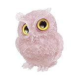 edelsteinfiguren Eulen-Geschenk für Glück: Die wunderschön gefertigten Harz Handwerk Eulen sind sehr attraktiv wegen der einzigartigen Textur und Farbe der einzelnen Kristallstein. Es kann als Sammlerstück, als Glücksschmuck oder als Geschenk für jeden Eulenliebhaber, Familienmitglied und Freund zu Halloween, Geburtstag, Valentinstag und anderen Feiertagen verwendet werden.