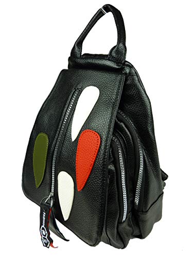 GT85 Mochila de a Diario, Negro (Schwarz 3) (Negro) - 1792