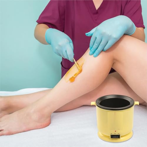 Image of Wax Heater For Women, Waxing Kit Women All Skin Types Hands, Legs, Underarms, Bikini, Intimate Area wax warmer Professional Wax Machine Waxing For All Skin Types (Red)