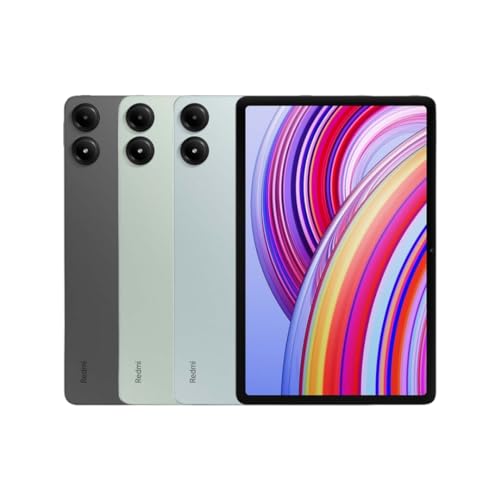Xiaomi Redmi Pad Pro Wi-fi (Mint Green 8GB RAM, 256GB Storage) - 12.1" 2.5K display |4nm Snapdragon® 7s Gen 2 Mobile Platform | Smooth 120Hz refresh rate | Quad speakers with Dolby Atmos®