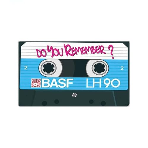 ���փ}�b�g �J�Z�b�g���o���Ă��܂��� 50×80cm doormat Do You Remember Cassette