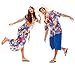 Fyasa Disfraz de chica hawaiana grande, (701846-T04)