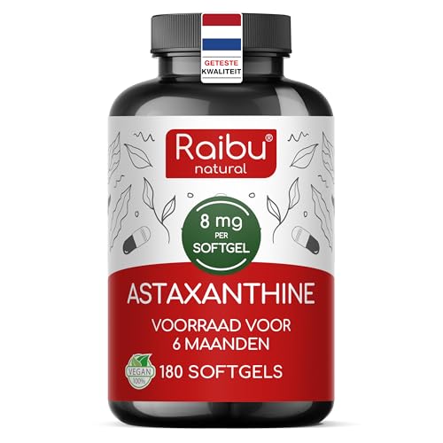 Astaxanthine 8 mg vegan softgels met MCT-olie