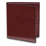 Bosca Men's Wallet, Old Leather 12-Pocket Credit Wallet, Dark Brown