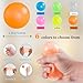 6 Pcs Glow in The Dark Sticky Balls, Squishy Ball That Stick to The Ceiling, Stress Relieving Balls for Adults, Washable Squeeze Toys, Stocking Stuffers for Teens Gifts
