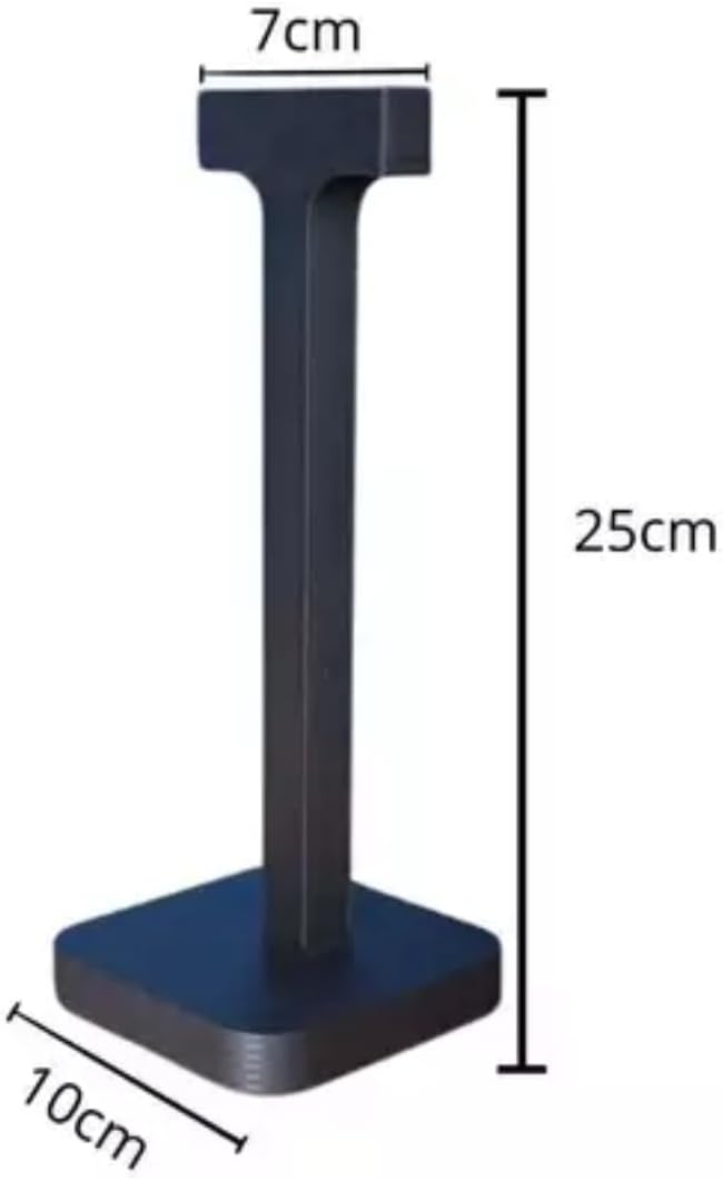 Suporte para Headset, Headphone e Fone de Ouvido Gamer – Moderno, Ideal para Mesa e Escritório -TYDA (PRETO)