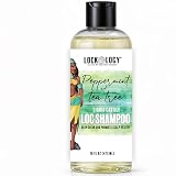 Lockology Peppermint Teat Tree Loc Shampoo, Organic Shampoo for Dreadlocks, Best for Dreads and Locs