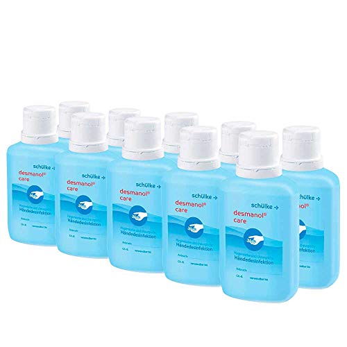 10x 100 ml Schülke Desmanol® Care Händedesinfektionsmittel Desinfektionsmittel, parfümfrei, Panthenol