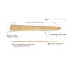 13 in Handmade Kitchen Cooking Utensil, Thin Dark Wood Saute Spatula, Multipurpose Flat Wooden Spatula, Perfect for flipping, scraping, sauteing, turning - Wooden Cooking Utensils - Made in USA - M #1