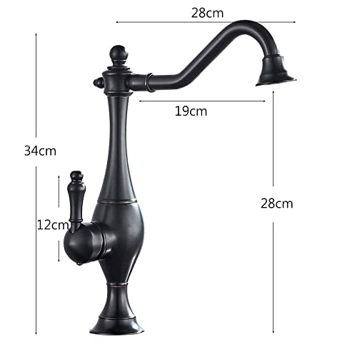 Robinet de cuisine mélangeur eau chaude froide 360 rotation