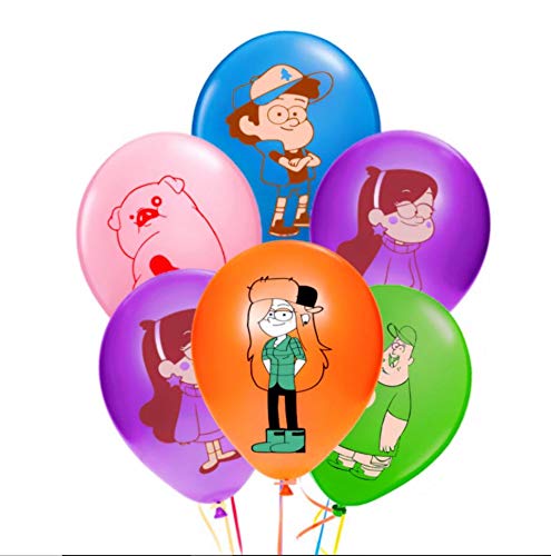Merchant Medley 25ct Gravity Falls-Inspired Balloons - Large 12