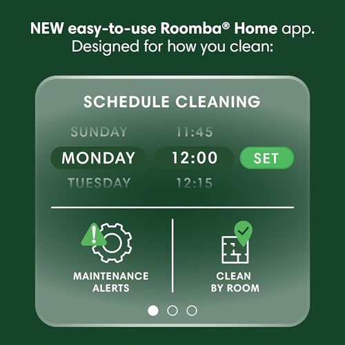 iRobot Roomba 105 Vac Robot Vacuum - Easy to use, Intense Power-Lifting Suction, LiDAR Navigation, Multi-Surface Cleaning, Cleans in Neat Rows, Self-Charging - image 9