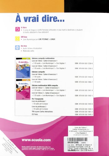 A VRAI DIRE 2/EX+2CD+CVDG. +LD: Vol. 2