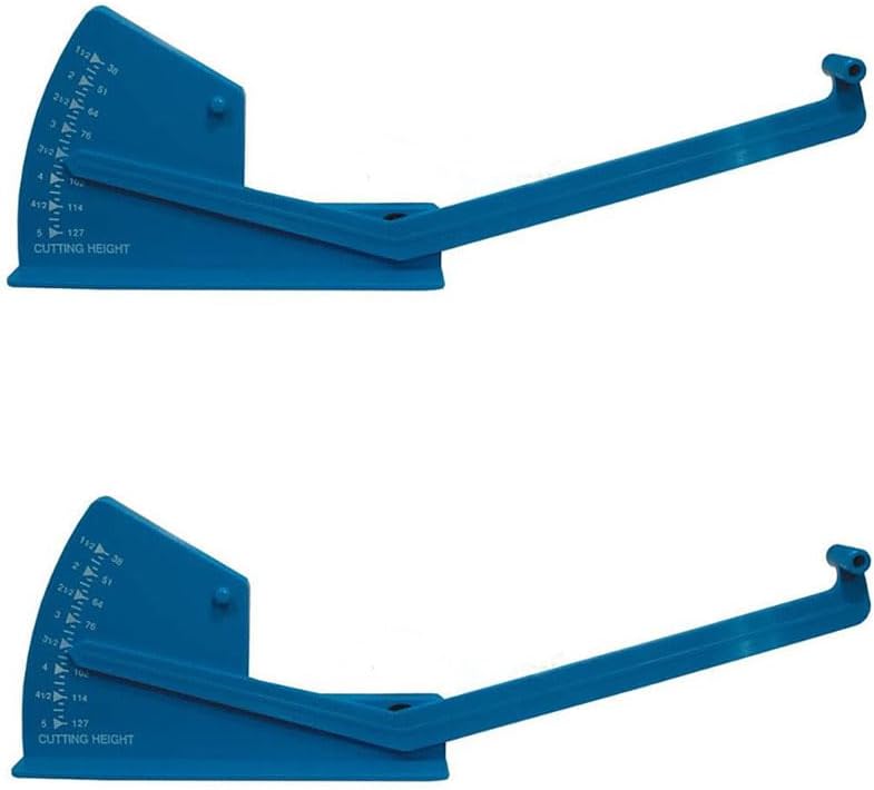 2 Pack Replacement 750-442 Garden Tractor Deck Leveling Gauge for Cub Cadet for John Deere for MTD MOK30-0015 AM130907 490-900-0041 Lawn Mower Models