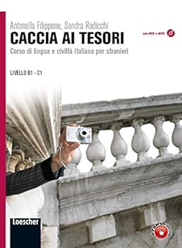 Paperback Caccia Ai Tesori: Manuale + DVD Con MP3 ( B1-C1 ) (Italian Edition) [Italian] Book