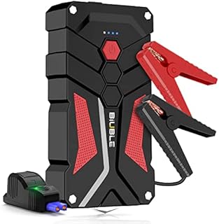 BIUBLE Car Battery Starter, 1000A Peak 12800mAh 12V Car Auto Jump Starter Power Pack with USB Quick Charge 3.0 (Up to 7L Gas or 5.5L Diesel Engine) (1000A)