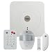 Produktbild Yale SR-2100i SR-A100-3PET Hausalarm angeschlossen Lite, kabelloses Einbruchschutz-System: Sirene 104 dB + Bewegungsmelder + Öffnung | Push-Benachrichtigungen, E-Mail und SMS, weiß, 1.5 V