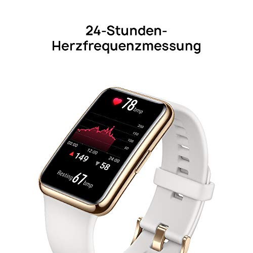 HUAWEI WATCH FIT elegante smartwatch, 1,64 inch AMOLED-scherm, persoonlijke coach, batterijduur van 10 dagen, GPS, 5 ATM… - Image 6