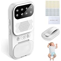 Weciau Alarma Inalámbrica para Mojar la Cama Niños, 3 Modos de