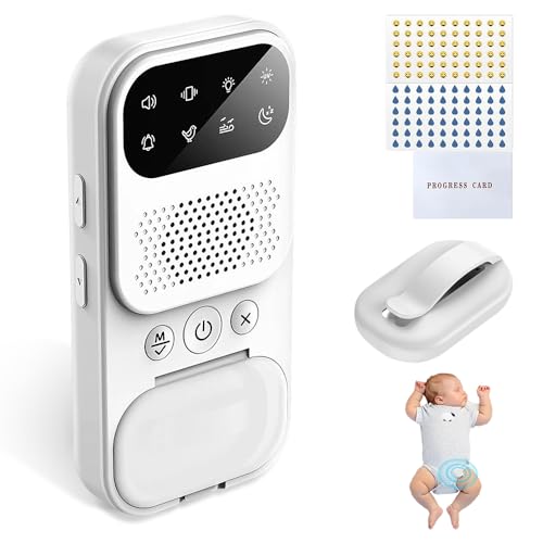 Weciau Alarme d'Énurésie sans Fil, Rechargeable par USB