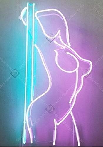 Hot Girl Large neon wire sign Bright Neon Light Advertising Sign bar pub